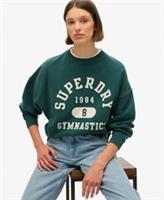 Superdry Womens Athletic Essentials Oversized Printed Sweatshirt - 8 Regular
