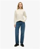 Superdry Womens Mid Rise Straight Leg Jean - 30/32 Regular