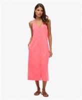Superdry Womens Beach Jersey Midi Dress - 12 Regular
