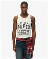 Superdry Mens Work Shop Vest - L Regular
