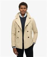 Superdry Mens The Merchant Store - Twill Pea Coat - XL Regular