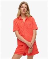 Superdry Womens Country Club Towelling Shirt - 16 Regular