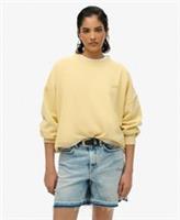 Superdry Womens Essential Logo Oversized Crew Sweatshirt - 14 Regular