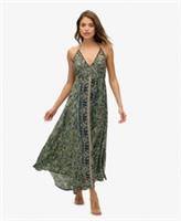 Superdry Womens Paisley Print Maxi Dress - 14-16 Regular