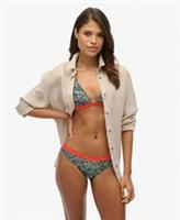 Superdry Womens Print Triangle Bikini Top - 10 Regular