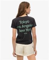 Superdry Womens Core Logo City Fitted T-Shirt - 8 Regular
