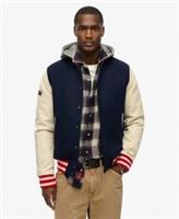 Superdry Mens Hooded College Bomber Jacket - XL Regular