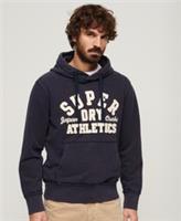 Superdry Mens Vintage Athletic Hoodie - L Regular