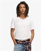 Superdry Mens Raw Edge Slub V-Neck T-Shirt - XL Regular