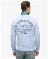 Superdry Mens Lo-Fi Outdoor Mono Relaxed Crew Sweatshirt - S Regular