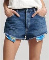Superdry Womens Vintage High Rise Cut Off Shorts - NA Regular