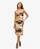 Superdry Womens Printed Midi Slip Dress - 10 Regular