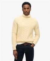 Superdry Mens The Merchant Store - Cable Roll Neck Jumper - XXL Regular