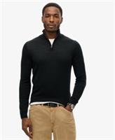 Superdry Mens Merino Half Zip Jumper - S Regular