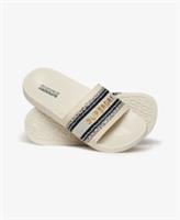 Superdry Womens Vegan Webbing Pool Sliders Size 3-4