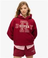 Superdry Womens Athletic Essentials Applique Relaxed Hoodie - 16 Regular