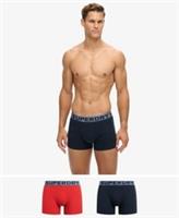 Superdry Mens Organic Cotton Boxer Double Pack - S Regular