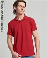 Superdry Mens Organic Cotton Essential Classic Pique Polo Shirt Size S - S Regular