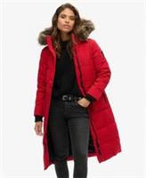 Superdry Womens Everest Longline Puffer Coat - 8 Regular