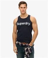 Superdry Mens Core Logo Kiss Print Vest Top - M Regular