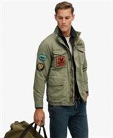 Superdry Mens Patched M65 Jacket Size S - S Regular
