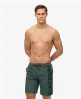 Superdry Mens Classic 19- Inch Logo Board Shorts - S Regular