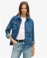 Superdry Womens Denim Chore Jacket - 10 Regular