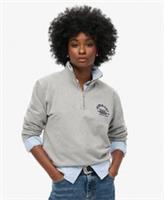Superdry Womens Athletic Essentials Half Zip Sweatshirt - 14 Regular