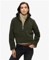 Superdry Womens Estate Half Zip Fleece - 14 Regular