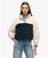 Superdry Womens Super Soft Mash Up Teddy Fleece - 12 Regular