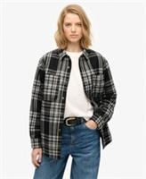 Superdry Womens Check Lined Shirt - 16 Regular