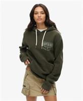 Superdry Womens Oversized Machined Goods Workwear Hoodie - XXL Regular