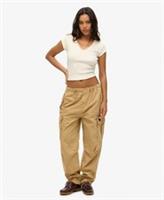 Superdry Womens Oversized Baggy Parachute Pants - 34/32 Regular