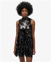 Superdry Womens A-Line Fringe Sequin Dress - 10 Regular