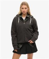 Superdry Womens Oversized Tattoo Graphic Zip Hoodie - L Regular