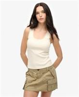Superdry Womens Vintage Lace Trim Vest - 8 Regular