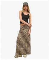 Superdry Womens Column Maxi Skirt Size 10 - 10 Regular