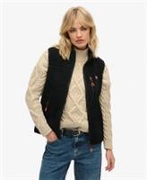 Superdry Womens Outdoor Fleece Gilet Size 8 - 8 Regular