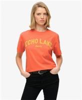 Superdry Womens Outdoor Location Box Loose T-Shirt - 16 Regular