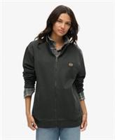 Superdry Womens Oversized Contrast Stitch Track Top Size L - L Regular