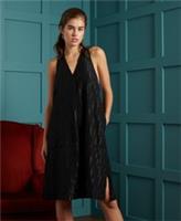 Superdry Womens Limited Edition Dry Metallic Shift Dress Size 8 - 8 Regular