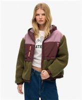 Superdry Womens Hooded Fleece Jacket Size 8 - 8 Regular