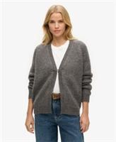 Superdry Womens Alpaca Blend Cardigan Size 8 - 8 Regular