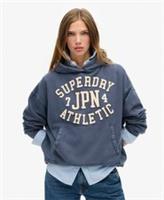 Superdry Womens Athletic Essentials Applique Oversized Hoodie - 12 Regular