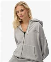 Superdry Womens Athletic Essentials Relaxed Zip Hoodie - 8 Regular