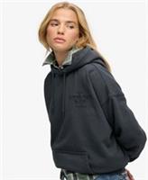 Superdry Womens Luxe Casual Embroidered Relaxed Hoodie - 6 Regular