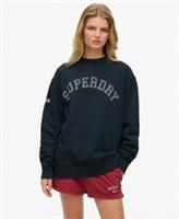 Superdry Womens Athletic Essentials Slouchy Crew Sweatshirt - 8 Regular