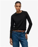 Superdry Womens Essential Logo Long Sleeve Top - 12 Regular