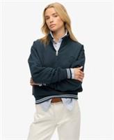 Superdry Womens Country Club Embossed Half-Zip Jumper - 8 Regular