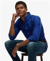 Superdry Mens Classic Oxford Long Sleeve Shirt - S Regular